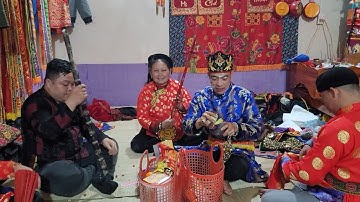 Hát then rất hay, tướng nặng tai xuống khám lễ, ban phát tài lộc. Lễ lẩu then Linh. P15