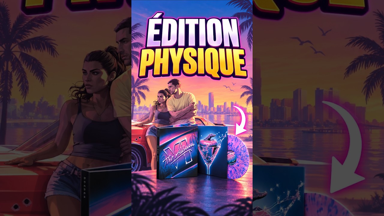 Une VERSION PHYSIQUE pour GTA 6 🚨😭😱 (album)