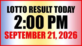 Lotto Result Today 2pm Draw September 21, 2026 Swertres Ez2 PCSO screenshot 5