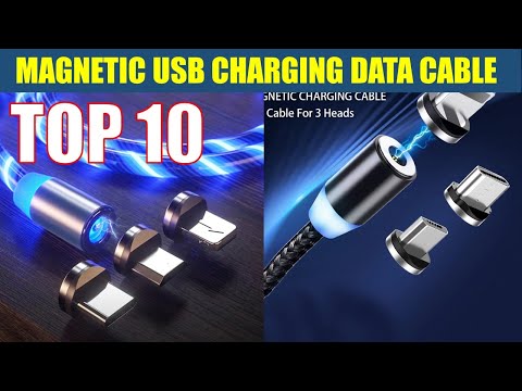 Top 10 Best Magnetic Charging USB Data Cable Reviews,Type C/Micro USB/Lightning