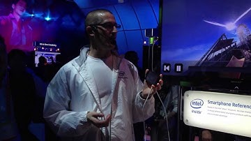 intel smartphone demo ces 2012