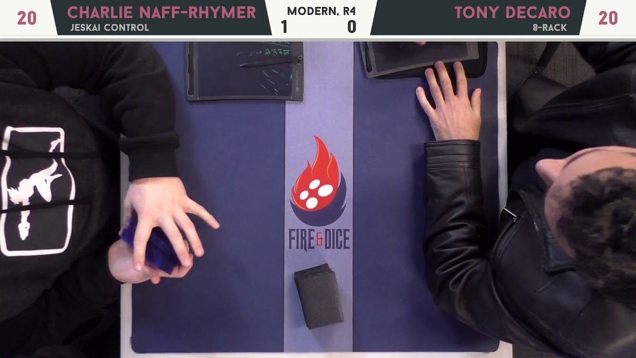 8-Rack vs Jeskai Control Live @ Fire & Dice Games