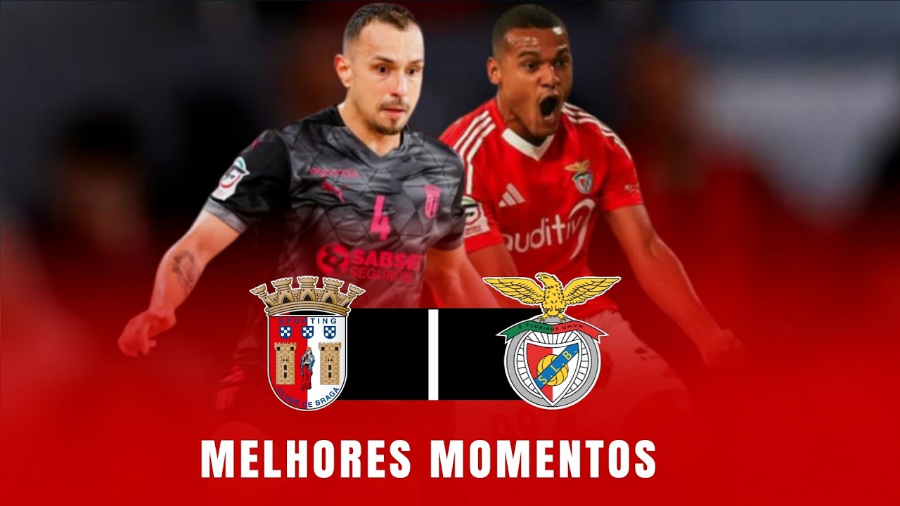 SC Braga vs SL Benfica  -  Jogo 01 - Playoffs - Liga Placard de Futsal  - Melhores momentos