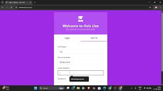 How to use ovis.live
