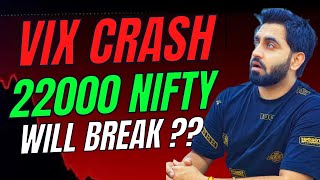 VIX CRASH I Nifty & BankNifty Prediction for 25Th April