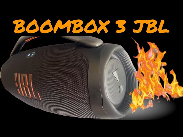 JBL Boombox 3, Grosses basses?