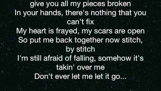 Stitch By Stitch - Javier Colon - Lyrics