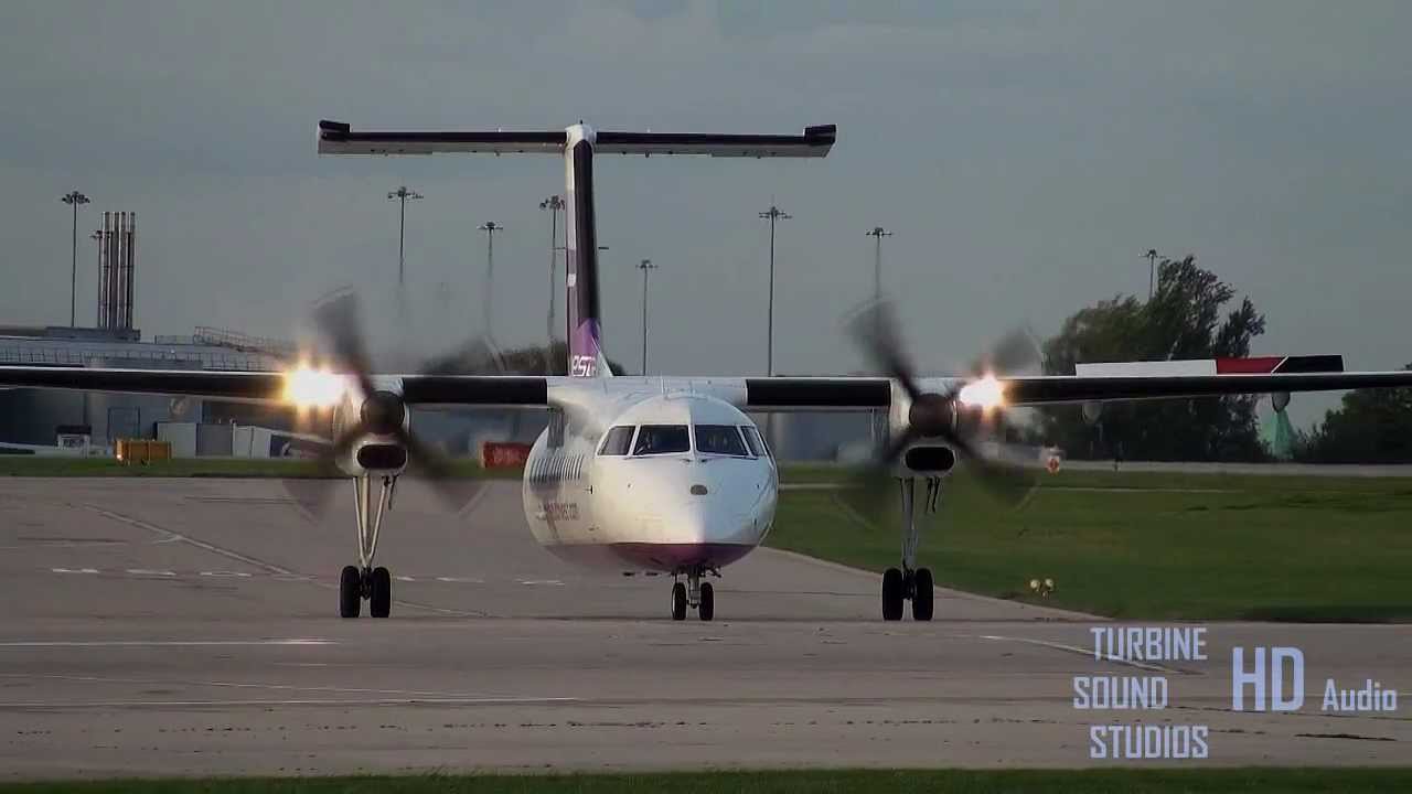 Turbine Sound Studios Dash8 reference takeoff
