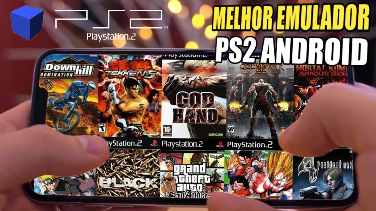 Jogos de PS2 no Celular  Melhor Configuração do AetherSX2 
