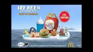 Ice Age 4 Continental Drift - Mc Donalds Commercial