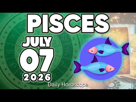 𝐏𝐢𝐬𝐜𝐞𝐬 ♓ 😆💲TOO STRONG FORTUNE SMILES ON YOU🤑 Horoscope for today JULY 7 2026 🔮 #horoscope #zodiac