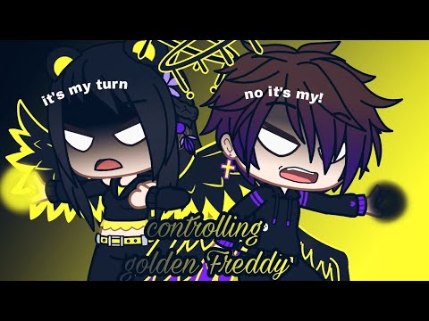 (one night in golden Freddy)meme gacha life FNAF {Chris x Cassidy}