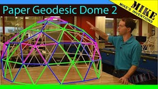 Paper Geodesic Domes 2 - Mikes Inventions