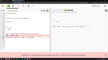 Kids Coding Club - Python: About me | Advanced - Lesson 1