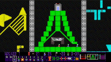 Lemmings Plus V - Part 21 - Outrageous Levels 5-10 (post commentary)