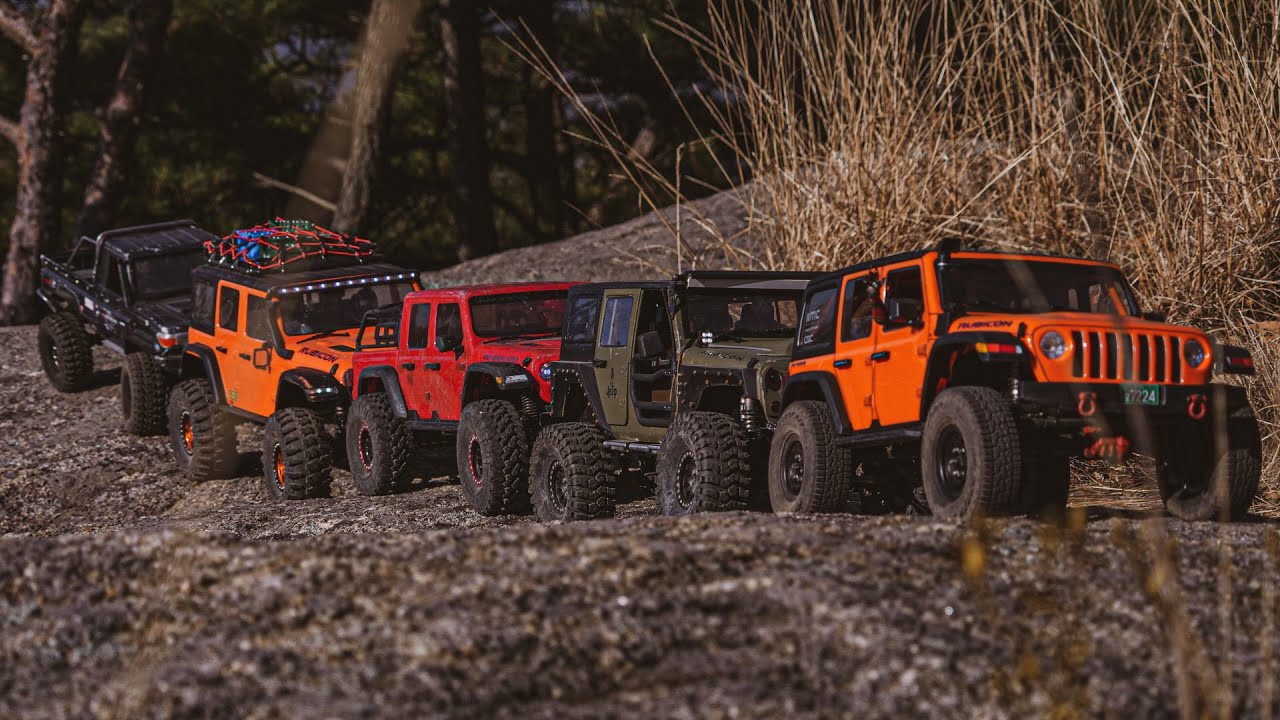 1/8 YK4082 l TRX4 Rubicon l LC70 l SCX10 III Gladiator l SCX10 II Wrangler l RC Group Trail