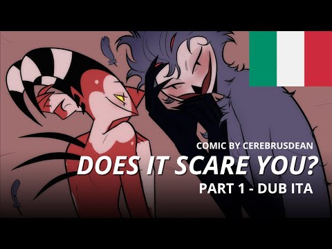 Does it scare you? P1 - HELLUVA BOSS comic DUB ITA (comic by Cerebrusdean)