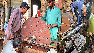 Wonderful Process of Manufacturing heavy duty fodder cutting machine pto shaft on Lathe Machine