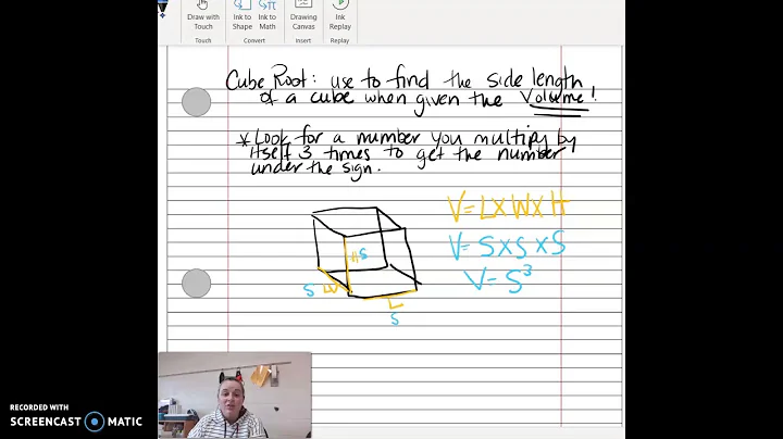 Math 8: Cube Root Notes