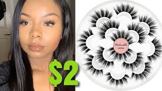 Cheap Lashes From Amazon Mink Lashes Under 2