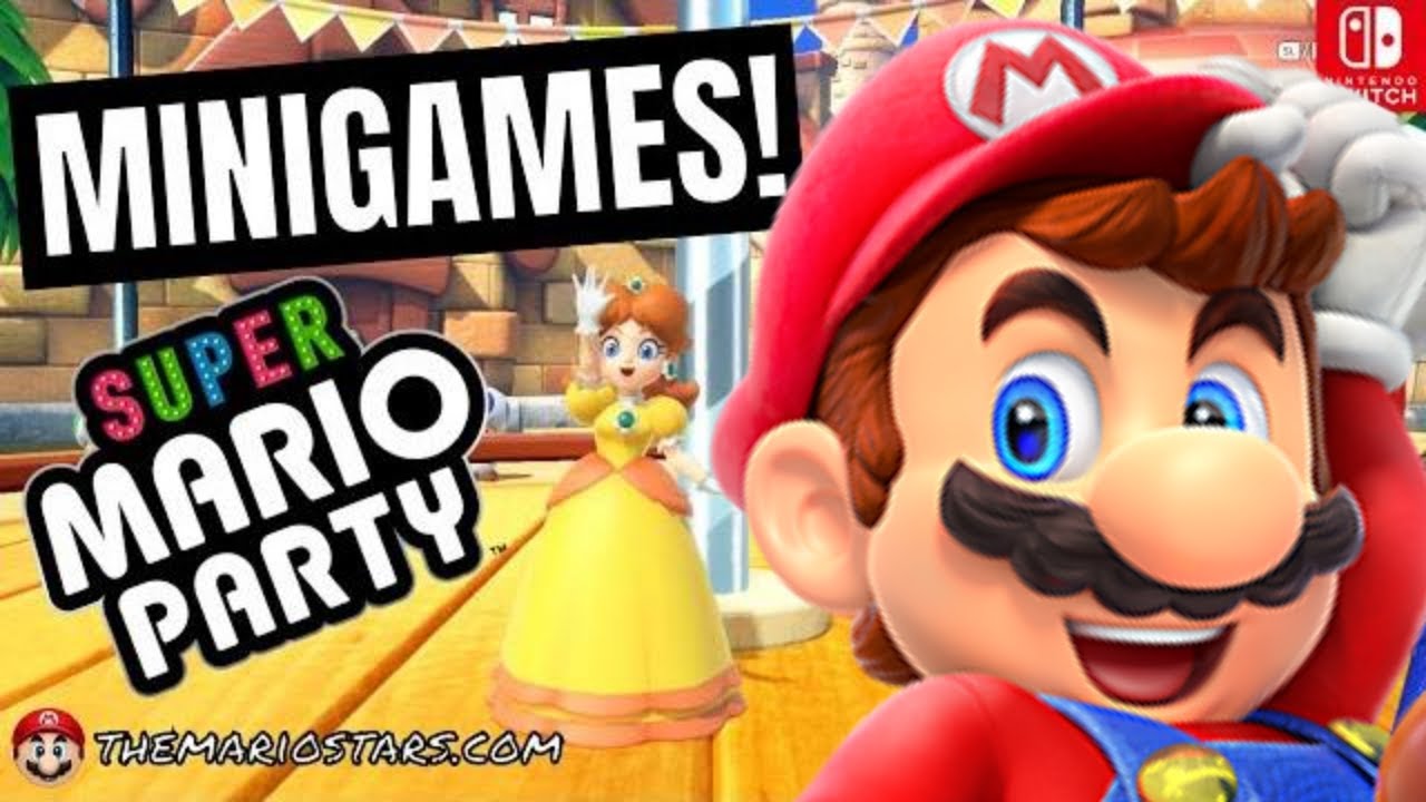 SUPER MARIO PARTY - MINIGAMES - Nintendo Switch - SMP