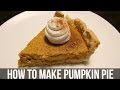 How To Make Pumpkin Pie!