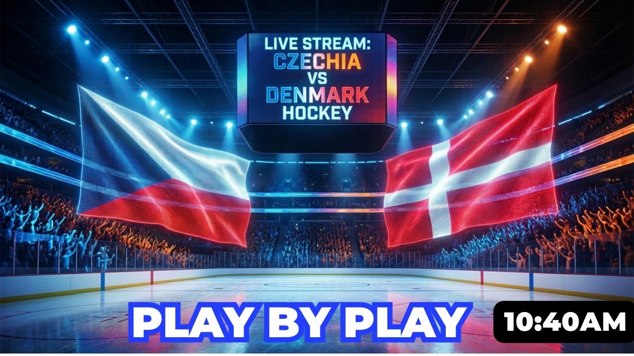 Czechia 🇨🇿 vs Denmark 🇩🇰 LIVE | Men’s Olympic Hockey 2026 | Qualification Round