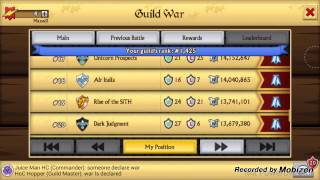 Knights and Dragons War Rank and New Epic Boss screenshot 5