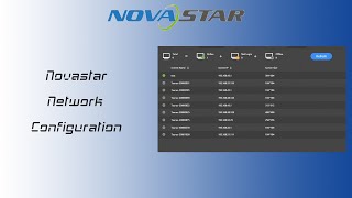 Shenzhen Keasy Technology | Novastar TB3 Controler Network Configuration