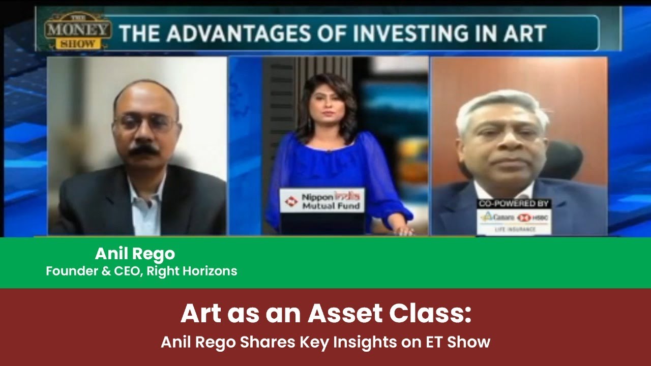 Art as an Asset Class: Anil Rego Shares Key Insights on ET Show | Right Horizons