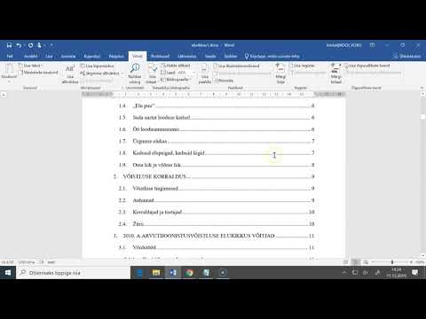 Video: Kuidas Wordis kontaktiloendit luua?