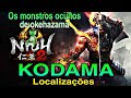 Nioh 2 Todos Kodama - Os Monstros Ocultos de Okehazama