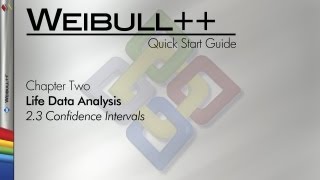 Weibull++ 8 Quick Start Guide Chapter 2.3: Confidence Intervals