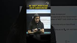 RE-NEET 2026 Date Announced? 🚨 Latest Big Update