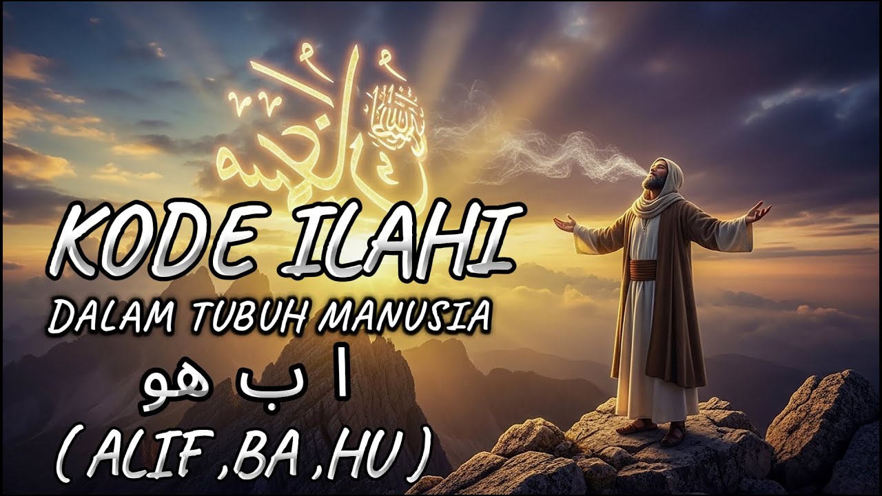 ALIF, BA, DAN HU TIGA KODE RAHASIA ILAHI DALAM TUBUH MANUSIA..