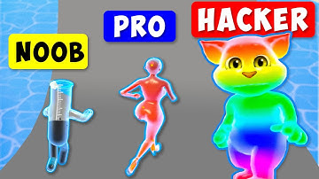 NOOB vs PRO vs HACKER - 🌈 Color Runner