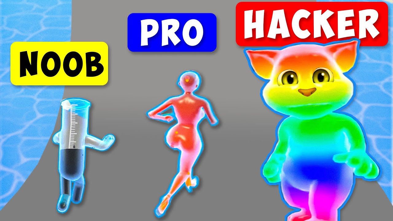 NOOB vs PRO vs HACKER - 🌈 Color Runner