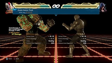 Jack-7 movelist with frame data