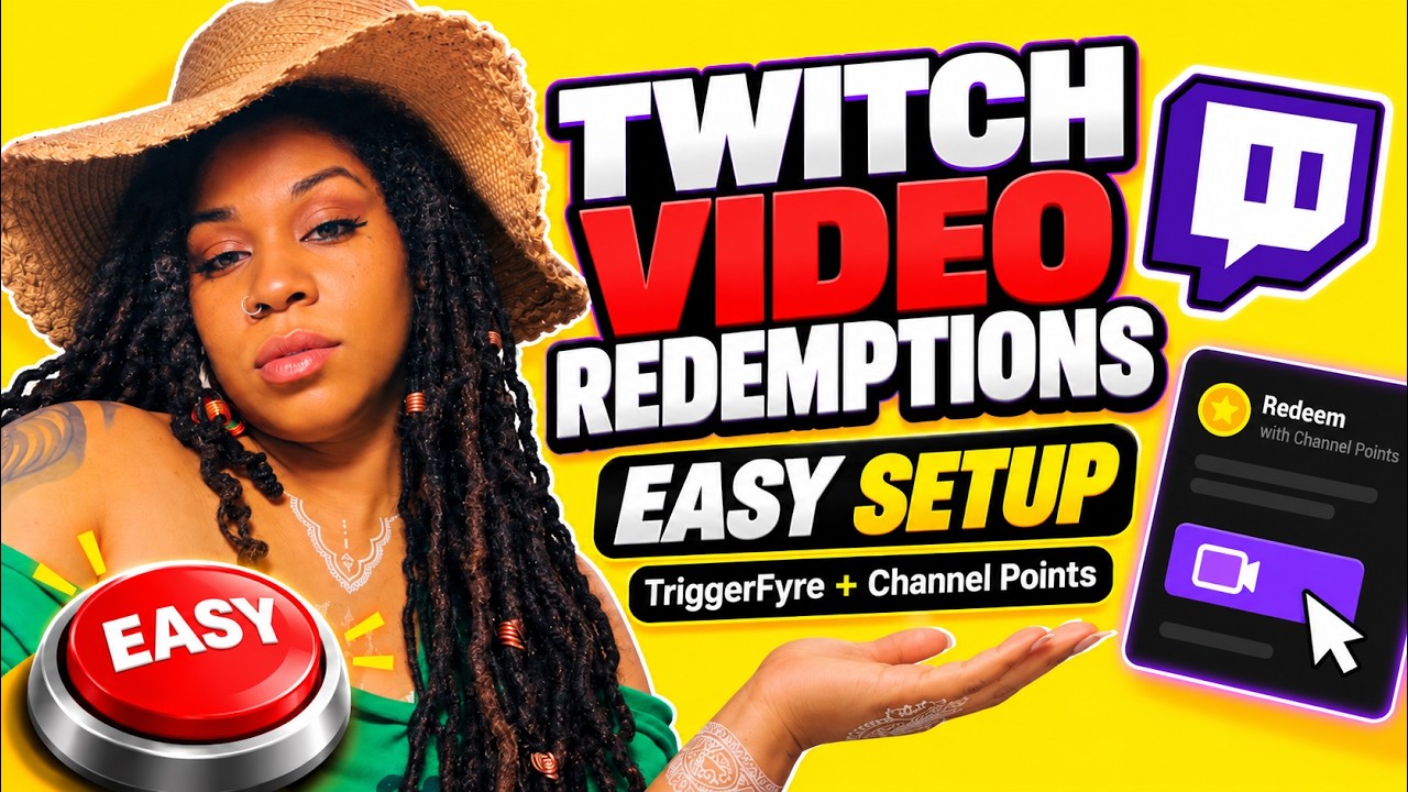 How to Play Videos on Twitch With Channel Point Redemptions (TriggerFyre)