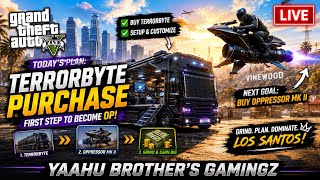 FINALLY BUYING THE TERRORBYTE! 💰🔥 Road To Oppressor MK II | GTA Online LIVE | #gta5live #gta5online