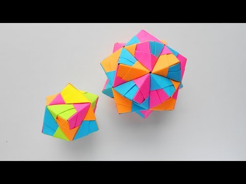 Video: Modulêre Origami. Hoe Om Papier Vir Modules Te Kies