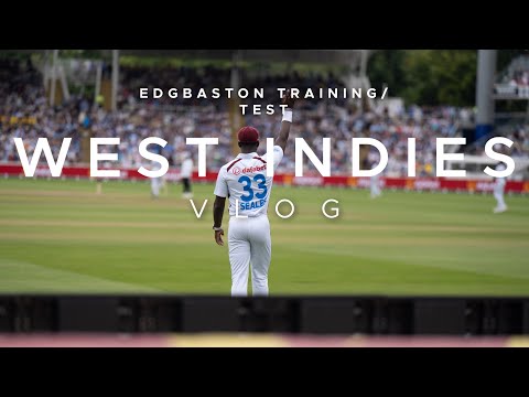West Indies: Mini Vlog - Edgbaston Training/Test