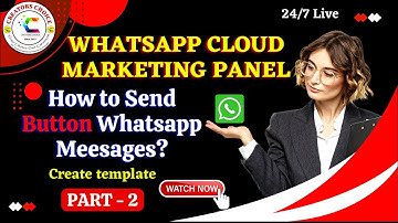 How to Send Button WhatsApp Message | WhatsApp Cloud Marketing Panel