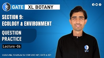 Important Practice Question For GATE Exam 2024 | Ecology and Environment | GATE XL Botany
