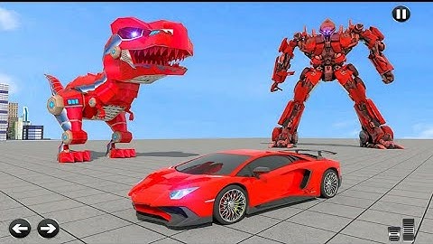 Grand Robot Dino Transformation: Robot Games 2021 - Android Gameplay