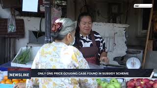 Only One Price Gouging Case Found in Subsidy Scheme