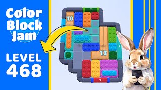 Color Block Jam Level 468 Solution Walkthrough
