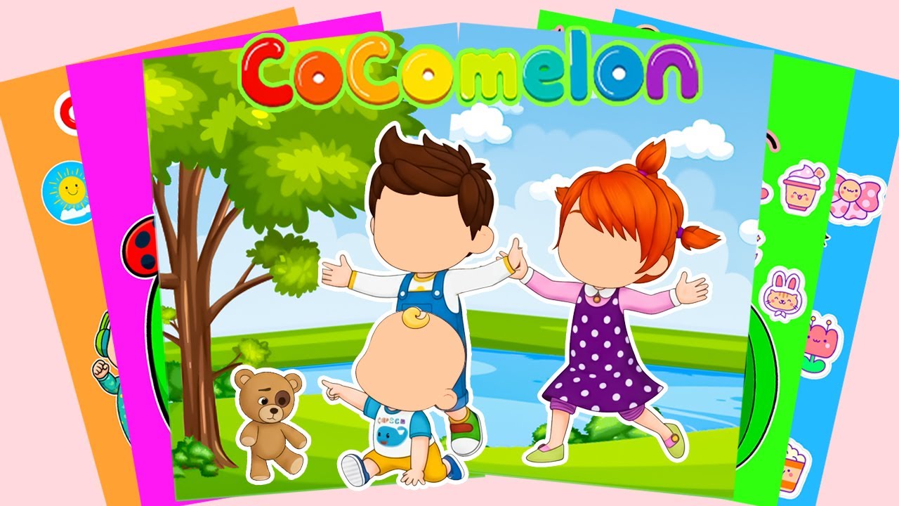 【Paper DIY】Decorate Sticker Book with JJ LOSE his teddy & YOYO, CODY HELP find it | Sticker Book DIY