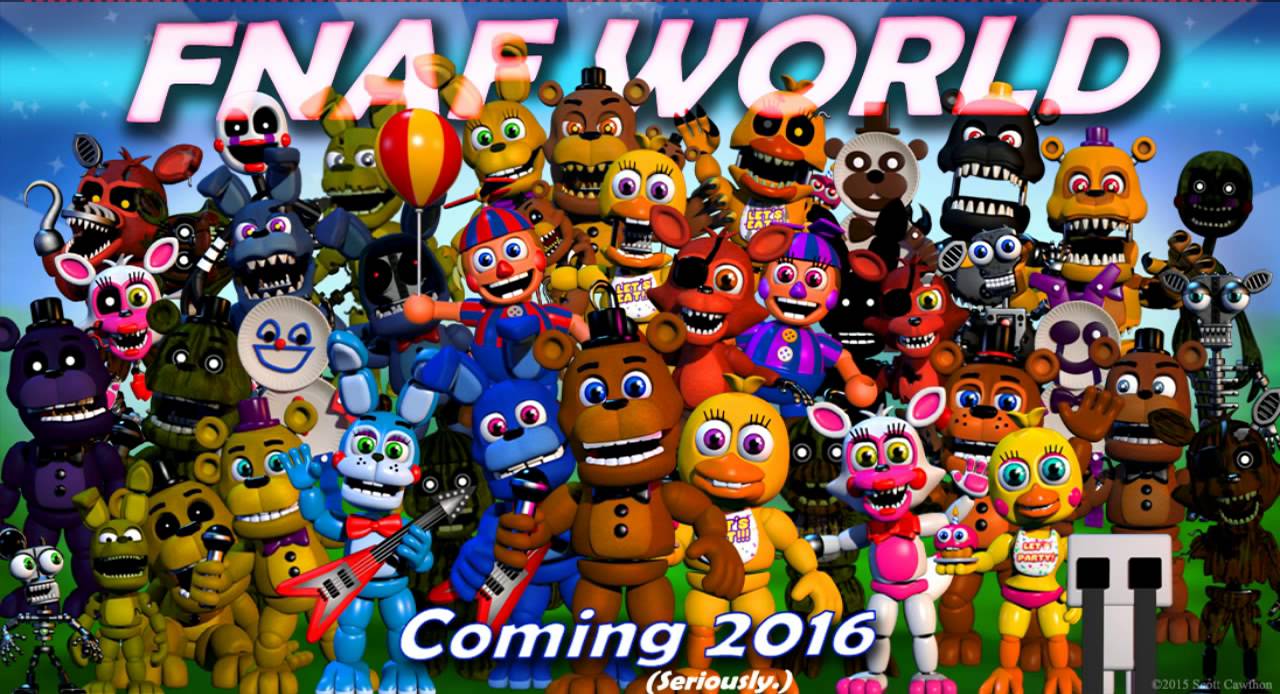 Gta 5 fnaf world фото 64