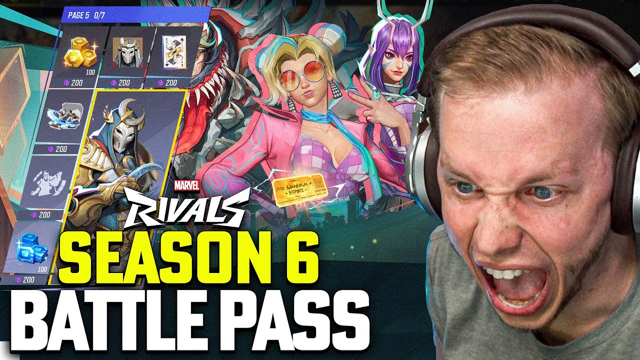 EVERYTHING In The Season 6 BATTLE PASS | Marvel Rivals Battle Pass Walkthrough